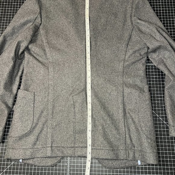 Taylor Stich The Telegraph Jacket in Grey Wool Size 44 Tailored to 42S - Picture 15 of 16